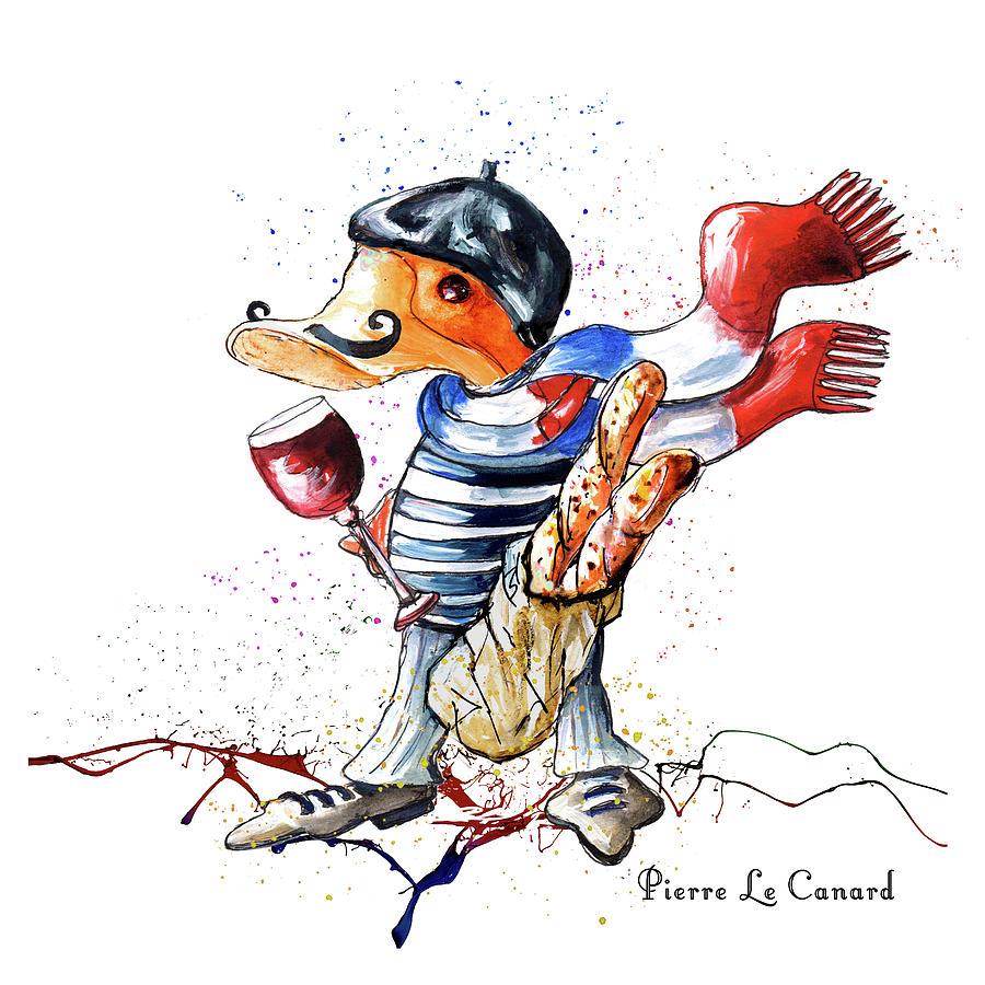 Pierre Le Canard Painting