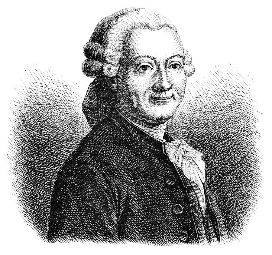 Pierre Poivre - 18th Century Drawing by Powerofforever