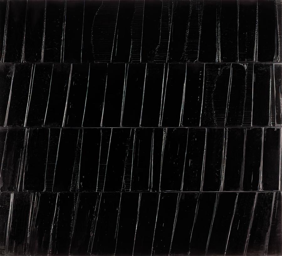 Pierre Soulages - Peinture 324 x 362 cm, 1985 Polyptyque C - 1985 ...