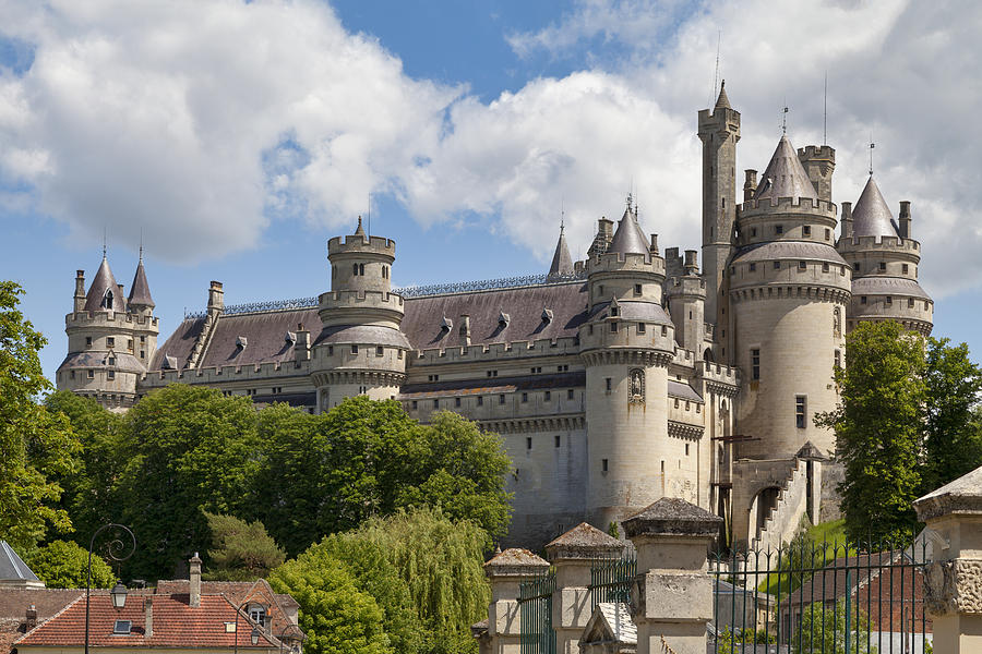 Pierrefonds Castle Photograph by Gwengoat