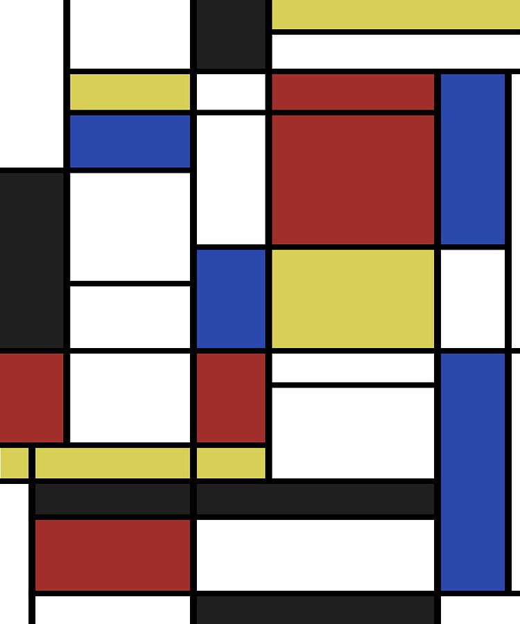 Piet Mondrian Art Painting by Canvas Majesty - Fine Art America