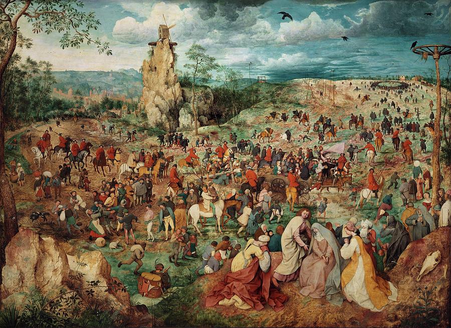 Pieter Bruegel the Elder_Die Kreuztragung Christi, 1564 Painting by ...