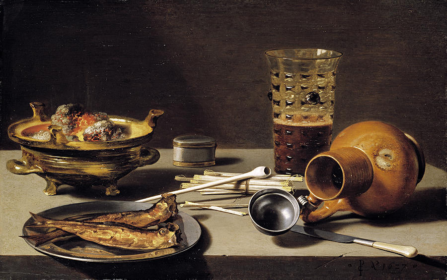 Pieter Claesz Still Life  Painting by Celestial Images