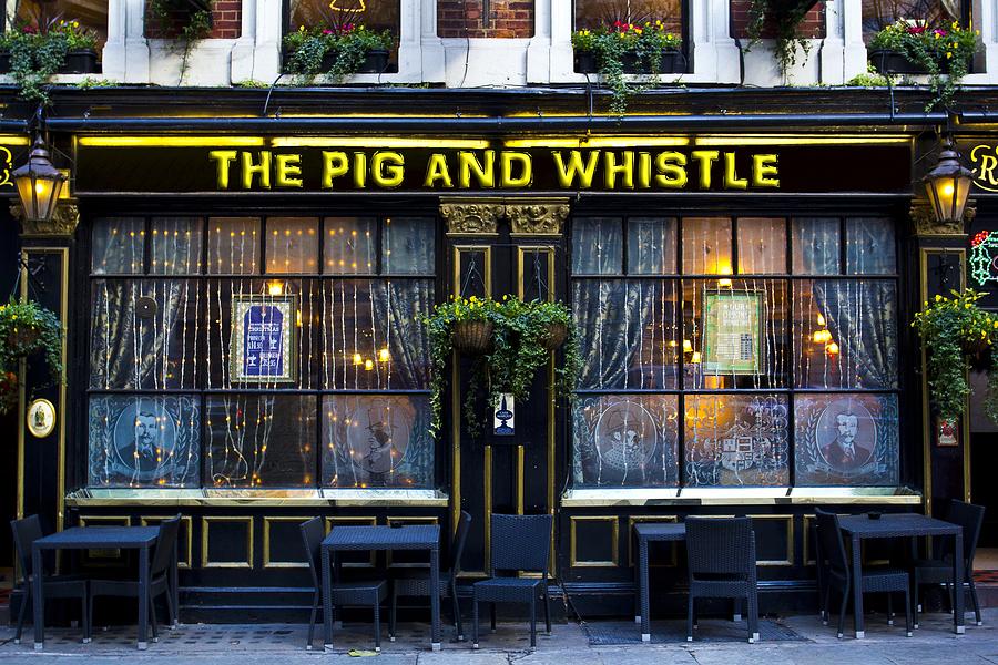 Pig And Whistle Pub Photograph