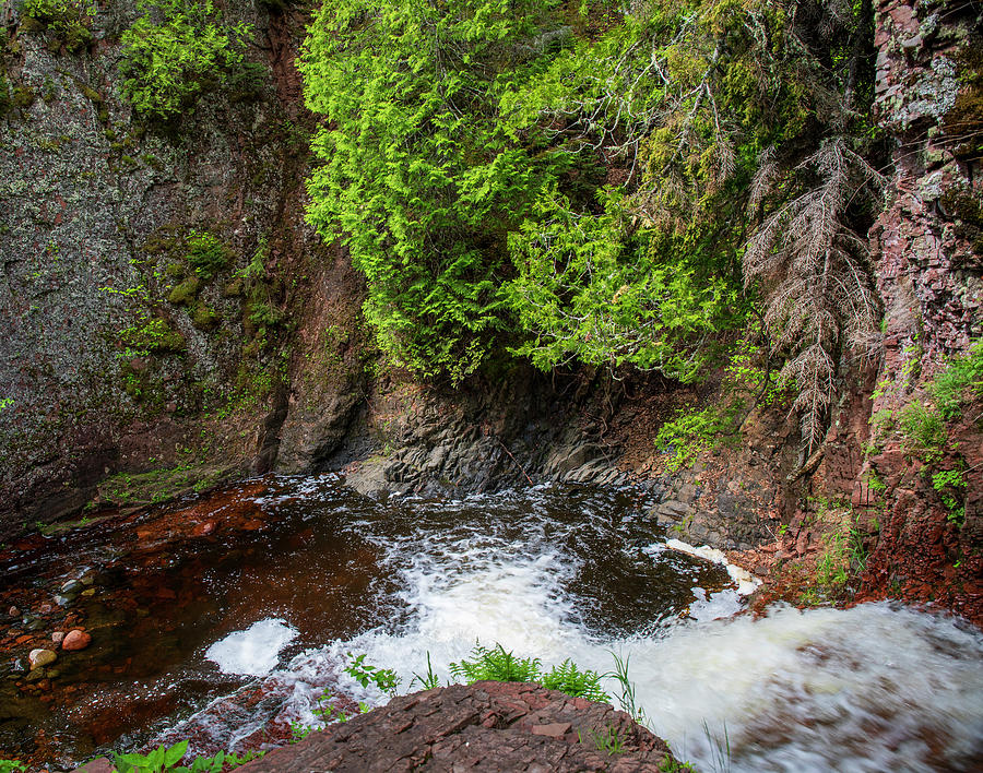 Pigeon River Falls Minnesota Photograph by Dan Sproul Pigeon River Falls Minnesota Photograph by Dan Sproul