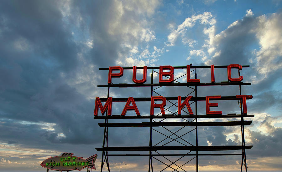 Pike Place Market Photograph by Darryl Brooks