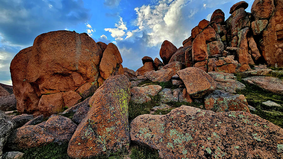 Pikes Peak Boulders Photograph by Ray Mathis Pikes Peak Boulders Photograph by Ray Mathis