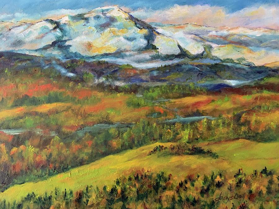 Pikes Peak Painting by Gladys Day - Fine Art America