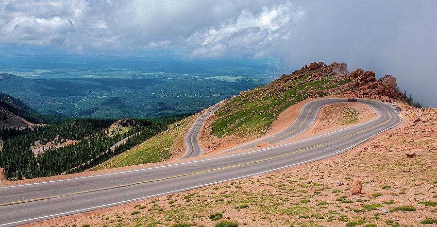 Pikes Peak Highway Photograph by Greg Reed