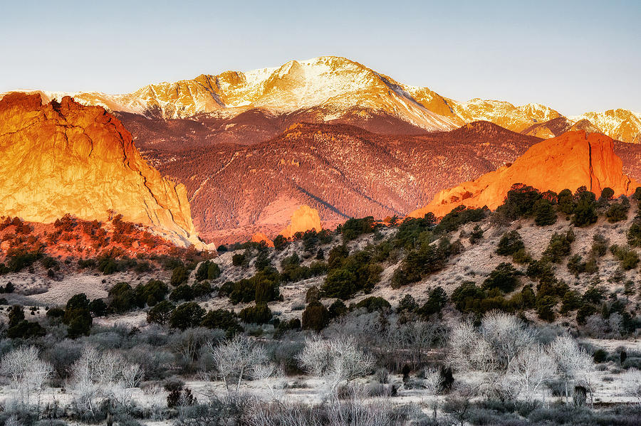 Pikes Peak, One Morning Photograph by Eric Glaser