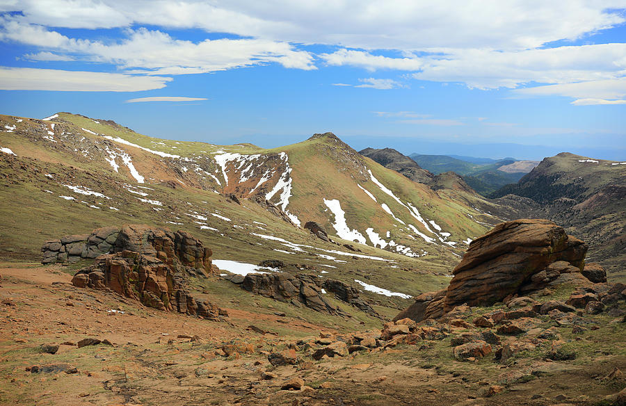 Pikes Peak Overlook Colorado Photograph by Dan Sproul