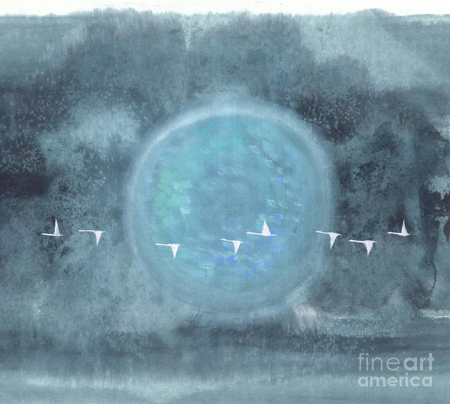 Pilgrimage II Painting by Mui-Joo Wee Pilgrimage II Painting by Mui-Joo Wee