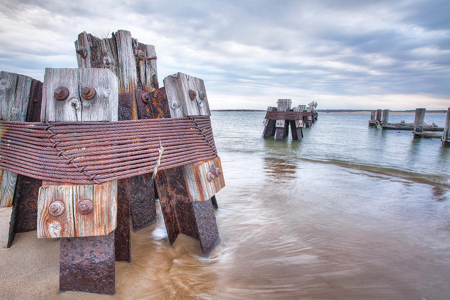 Pilings Photograph by Eric Gendron