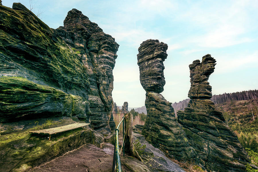 Pillars of Hercules - Saxony - Germany Photograph by Joana Kruse