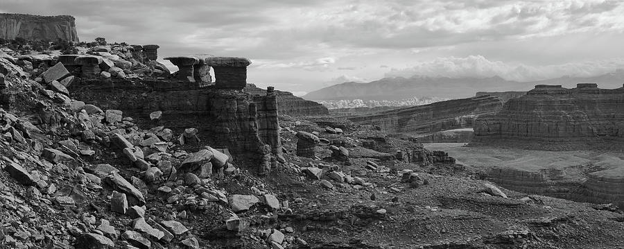 Pillars Panorama Photograph by Peter J Sucy