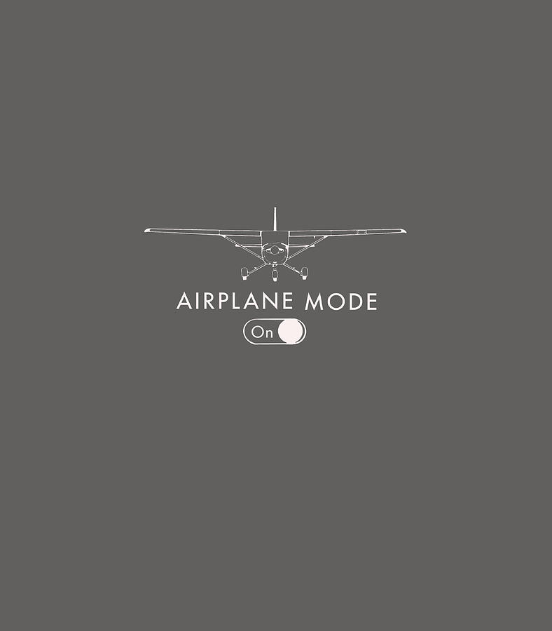 Pilot C172 Flying Gift Airplane Mode Digital Art by Atanax Amara - Fine ...