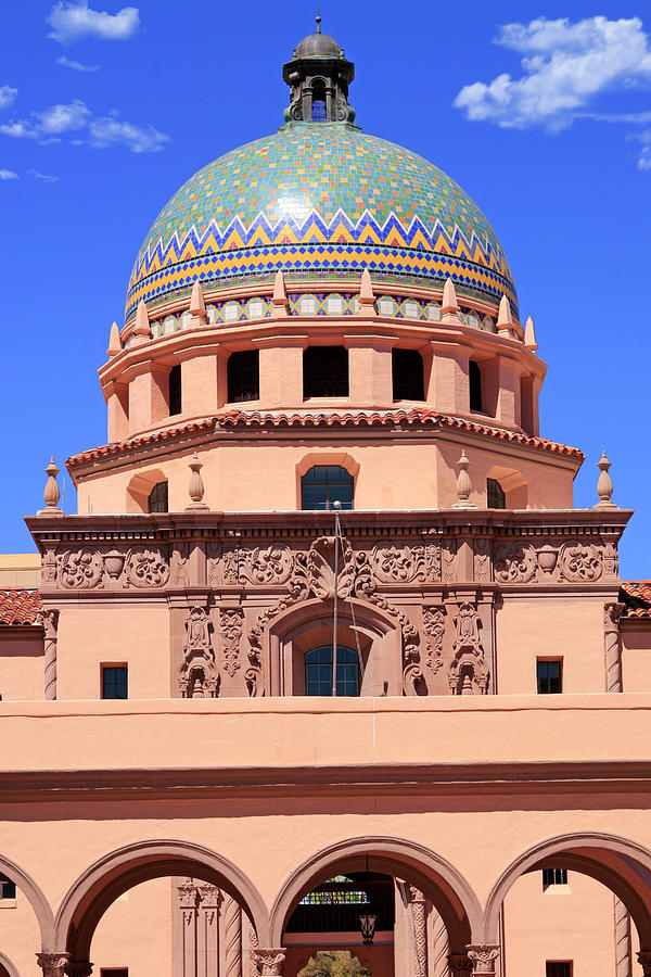 Pima County Courthouse, Tucson Photograph by Chris Smith