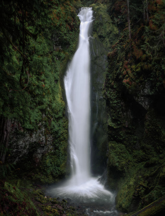 Pinard Falls Oregon Photograph by Brendan Lawrence - Pixels