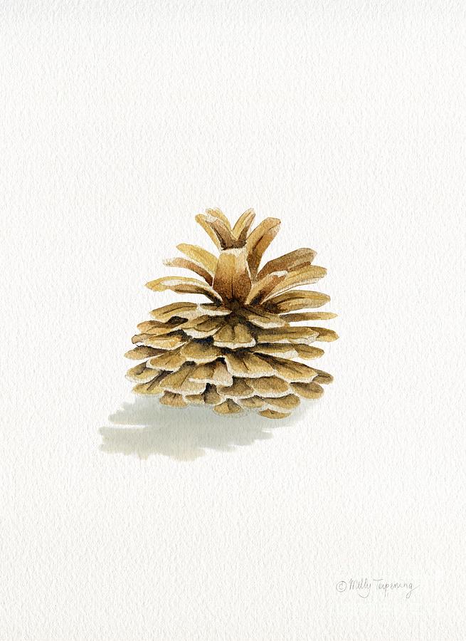 Pine Cone Painting by Melly Terpening - Fine Art America