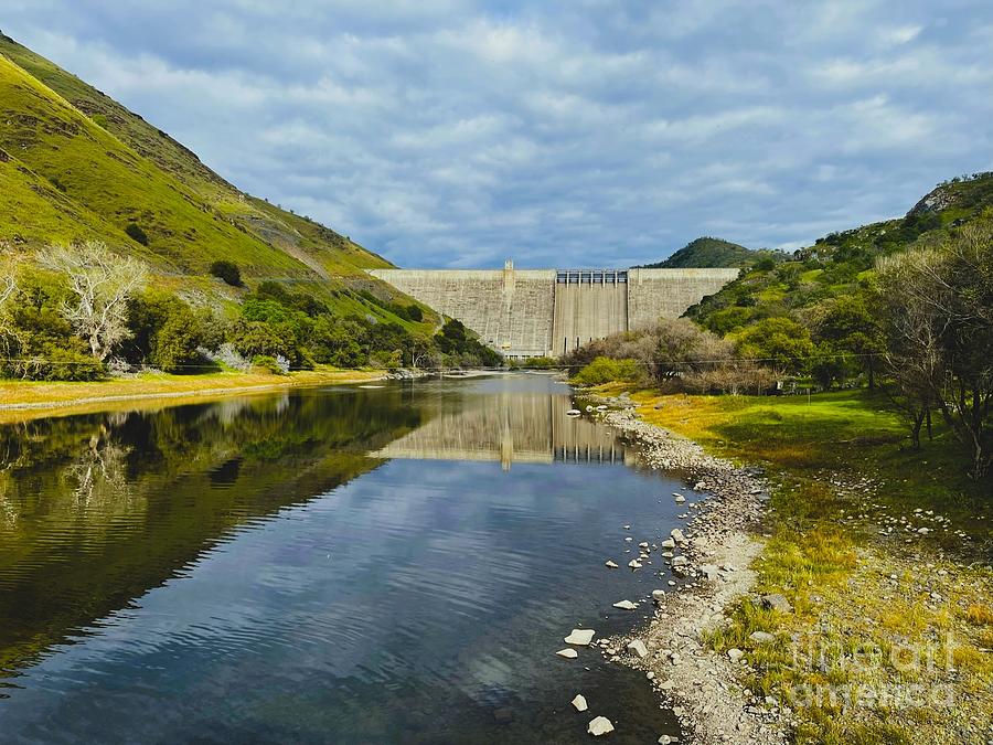 Pine Flat dam Photograph by Wei Wei - Fine Art America