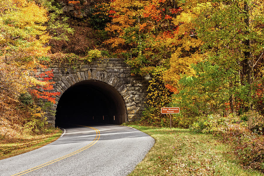 Pine Mountain Tunnel - BRP Photograph by Charles Hite