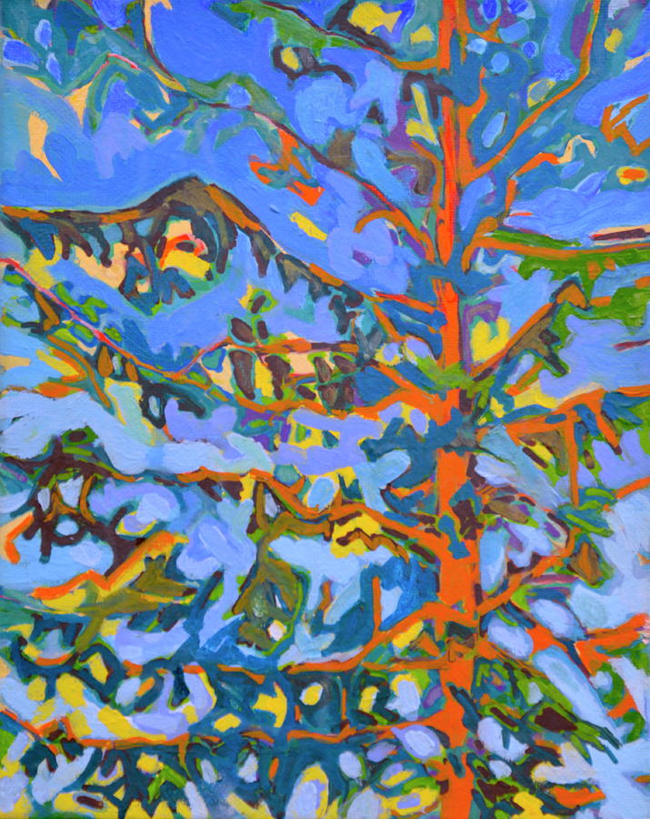  Pine tree  Painting by Marysue Ryan