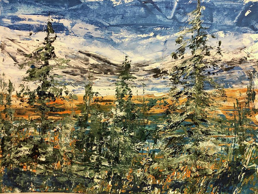 Pine Valley Painting by Desmond Raymond