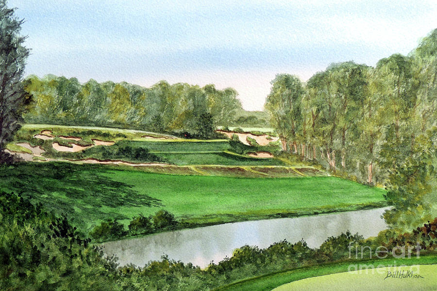 Pine Valley Golf Course New Jersey 5th Hole Painting