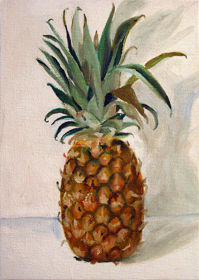 Pineapple Painting - Pineapple by Sarah Lynch