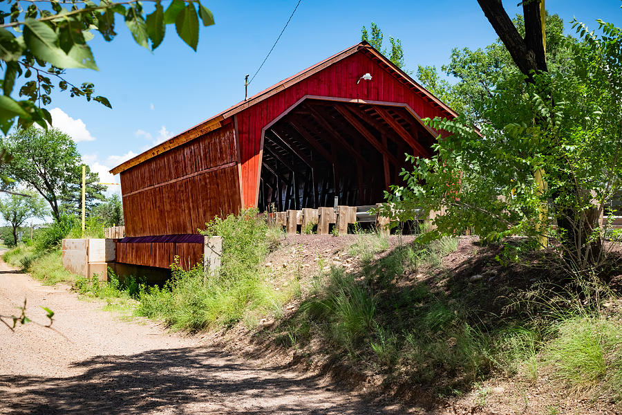 Pinedale Covered Bridge Photograph