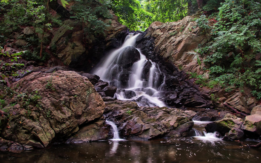 Nature Photograph - Piney Run Falls by Suzanne Stout