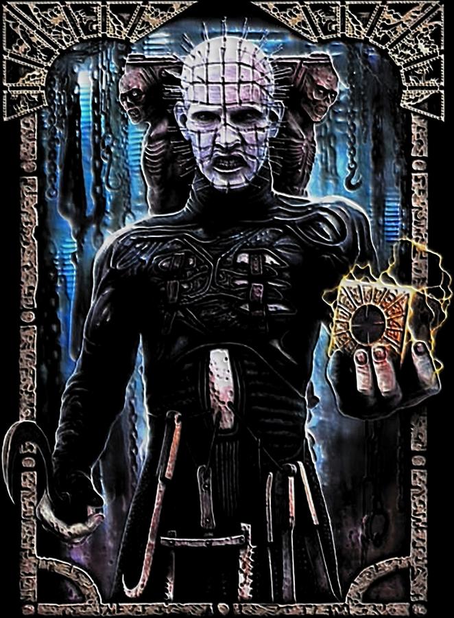 Pinhead Digital Art by Leonard Pabin