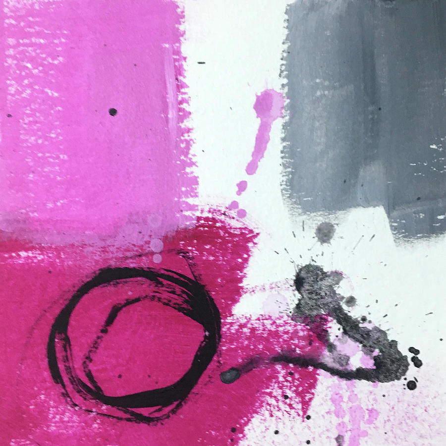 Pink 3 Painting by Nancy Merkle
