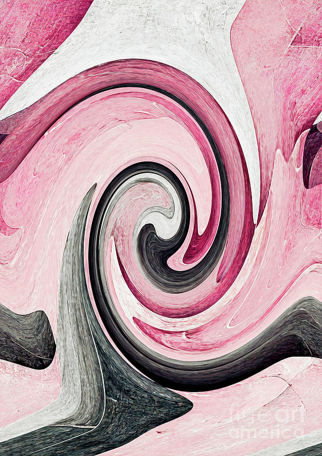 Pink Abstract 2 Painting