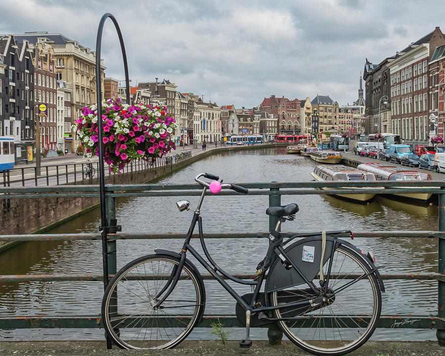 Pink Bell Bike Photograph by Jurgen Lorenzen