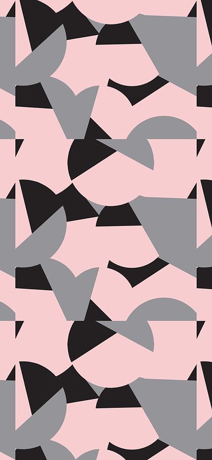 Modern Leopard Print Textile Pattern by Nicole Wilson