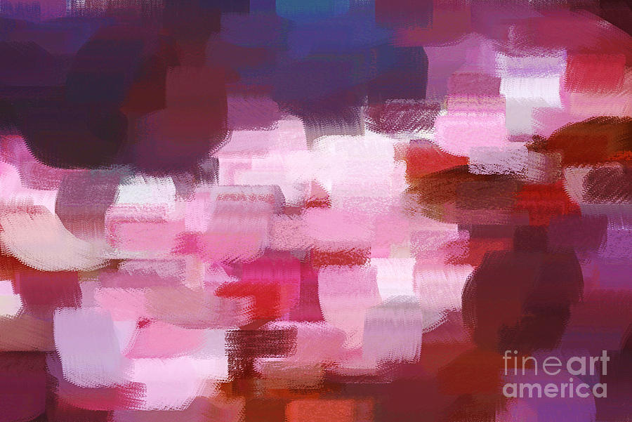 Pink Blush Digital Art by Joy Watson