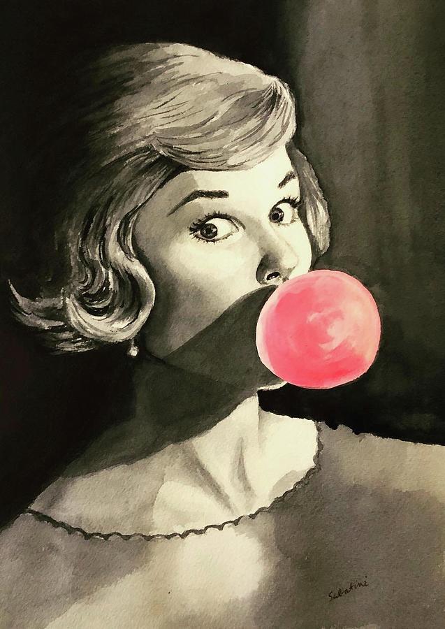 Pink bubblegum by Bernadette Sabatini