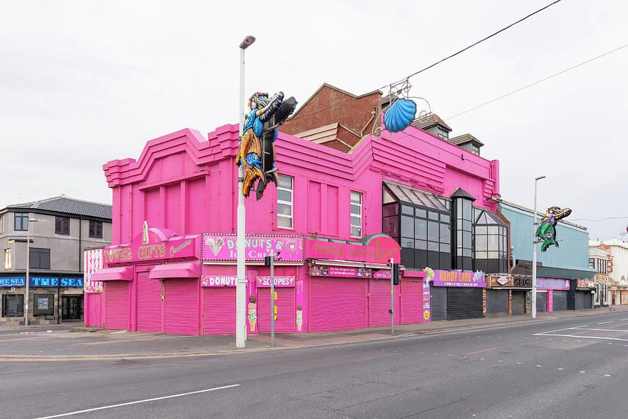 Pink Building, Blackpool Photograph by Stuart Allen