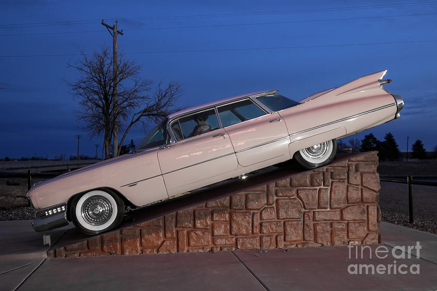 Pink Cadillac  Photograph by Imagery by Charly