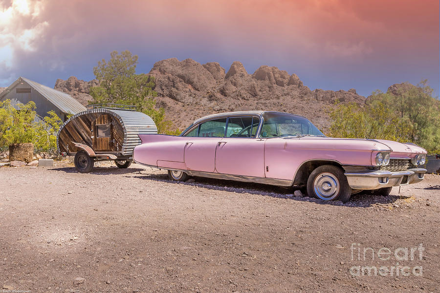 Pink Cadillac Photograph
