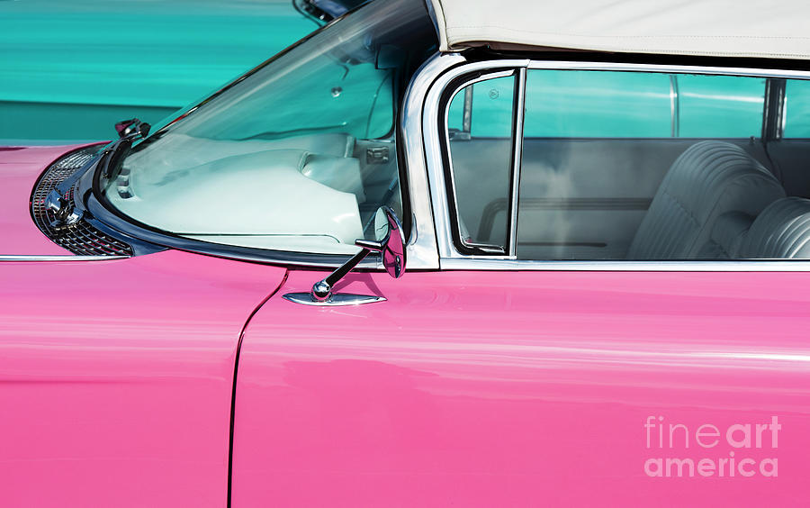 Pink Cadillac Photograph by Tim Gainey