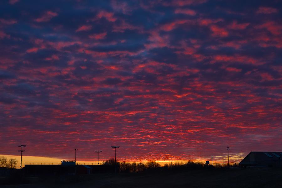 Pink Camo Clouds in Smyrna, DE Photograph by Kerri Batrowny - Fine Art ...