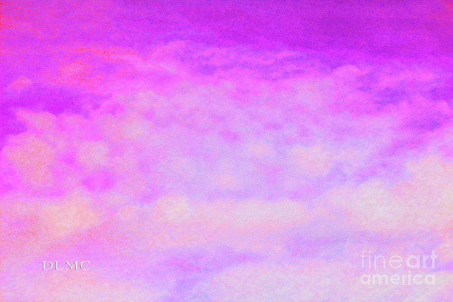 Pink Cloud Sunrise Painting by Donna L Munro
