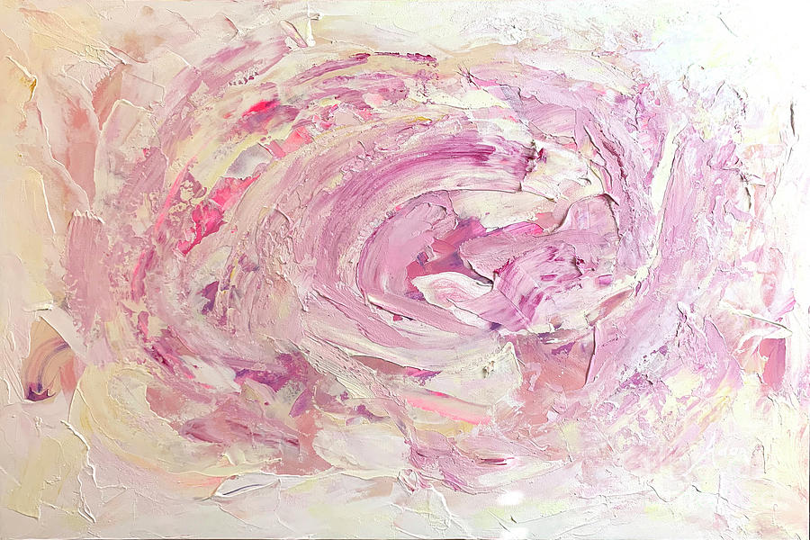 Cosmic Pink Painting by Felipe Adan Lerma