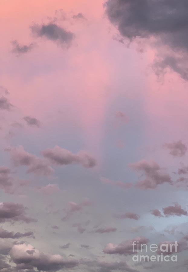 Pink Dream Sky Photograph by Wendy Golden