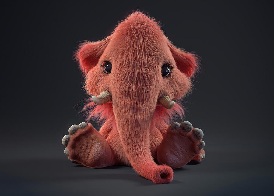 pink toy elephant