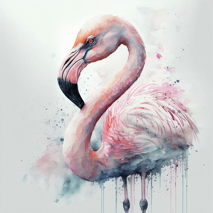 Pink Flamingo IV Photograph by Athena Mckinzie