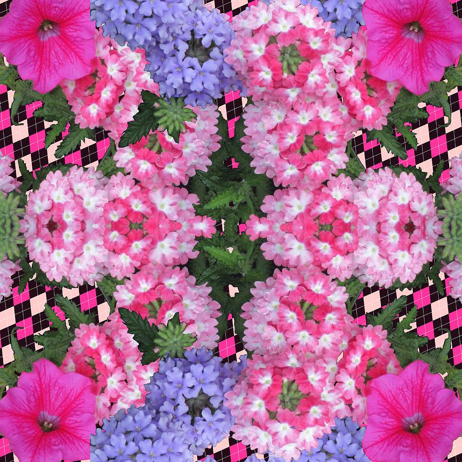 Pink Floral by Wilma Barnwell Pink Floral by Wilma Barnwell