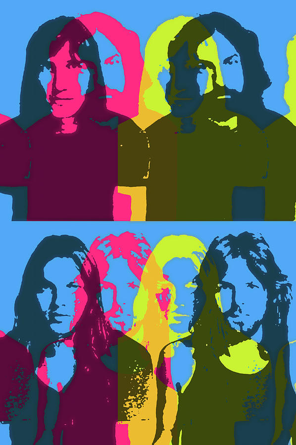Roger Waters Digital Art - Pink Floyd Pop Art by Dan Sproul